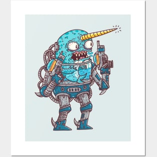 Narwhalbot Posters and Art